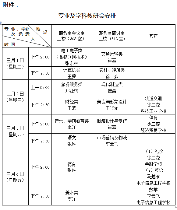 关于召开2015--2016学年下期郑州市中等职业学校各专业（学科）教研会的通知