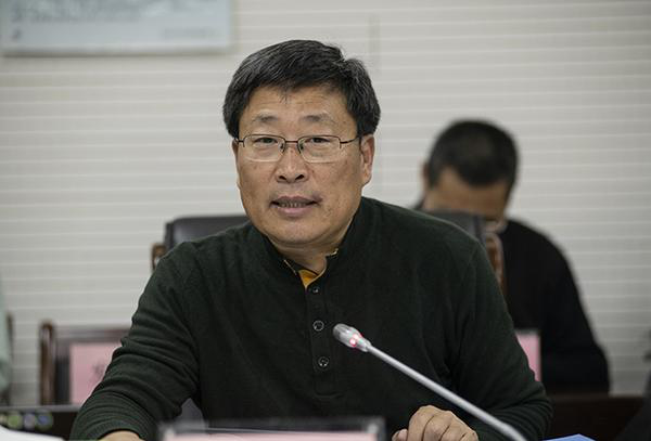 郑州市教育局党组副书记,常务副局长刘鹏利讲话.